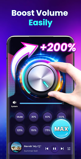 vloume Bosster -Sound Booster boost volume screen